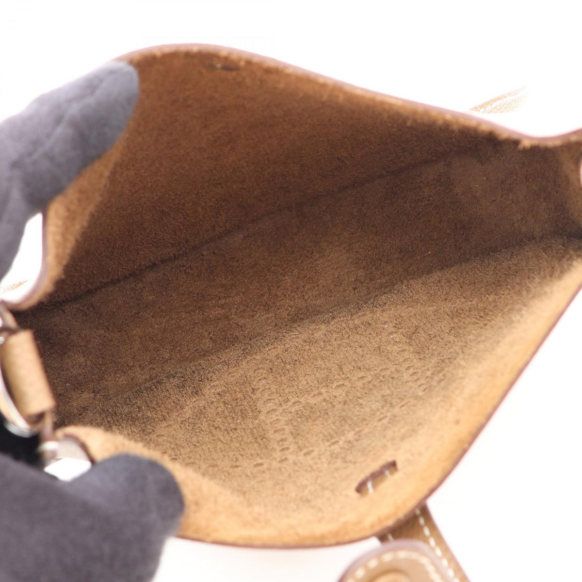 HERMES Evelyne Sellier 16 Shoulder BagEtoupe Grey Etoupe Grey Beige Epsom leather Epsom 2106800640885