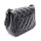CHANEL Black Mini Matelasse Grained Calfskin leather A35200 2106800644104