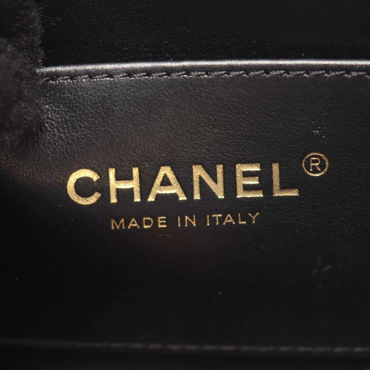 CHANEL Black Matelasse Mini Flap Bag leather AS3731 2106800644081