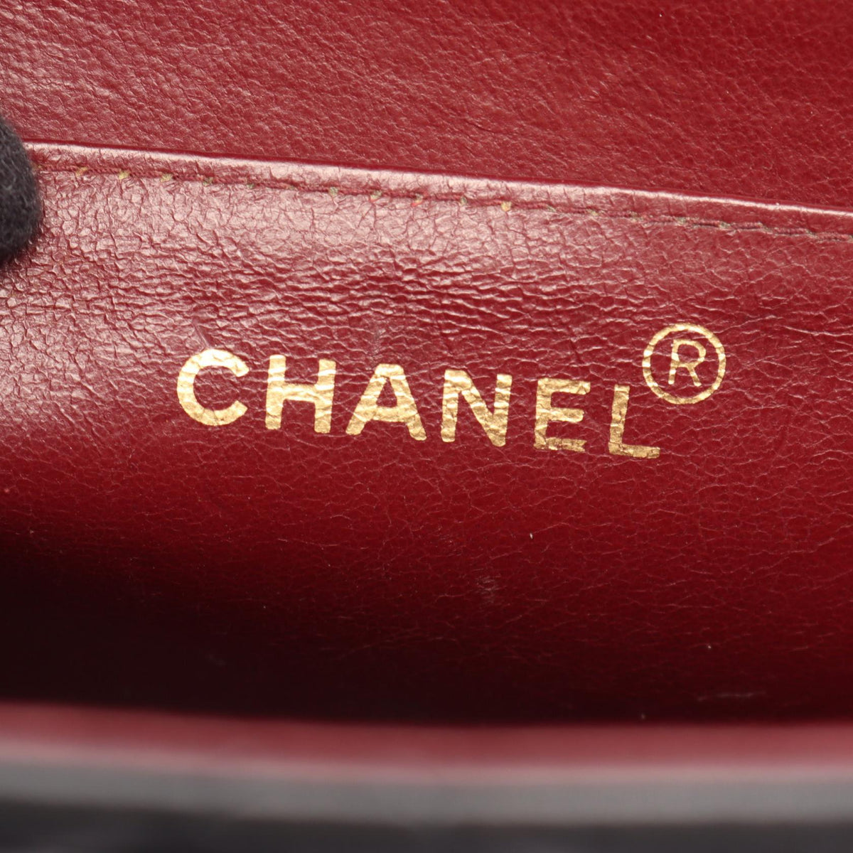 CHANEL Black Deca Matelasse 34 Single Flap Lambskin (sheep leather) 2101220158620