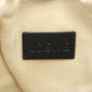 LOEWE Blade Pocket Shoulder Bag Khaki/Black leather Raffia C630IMBX020528 2101220158835