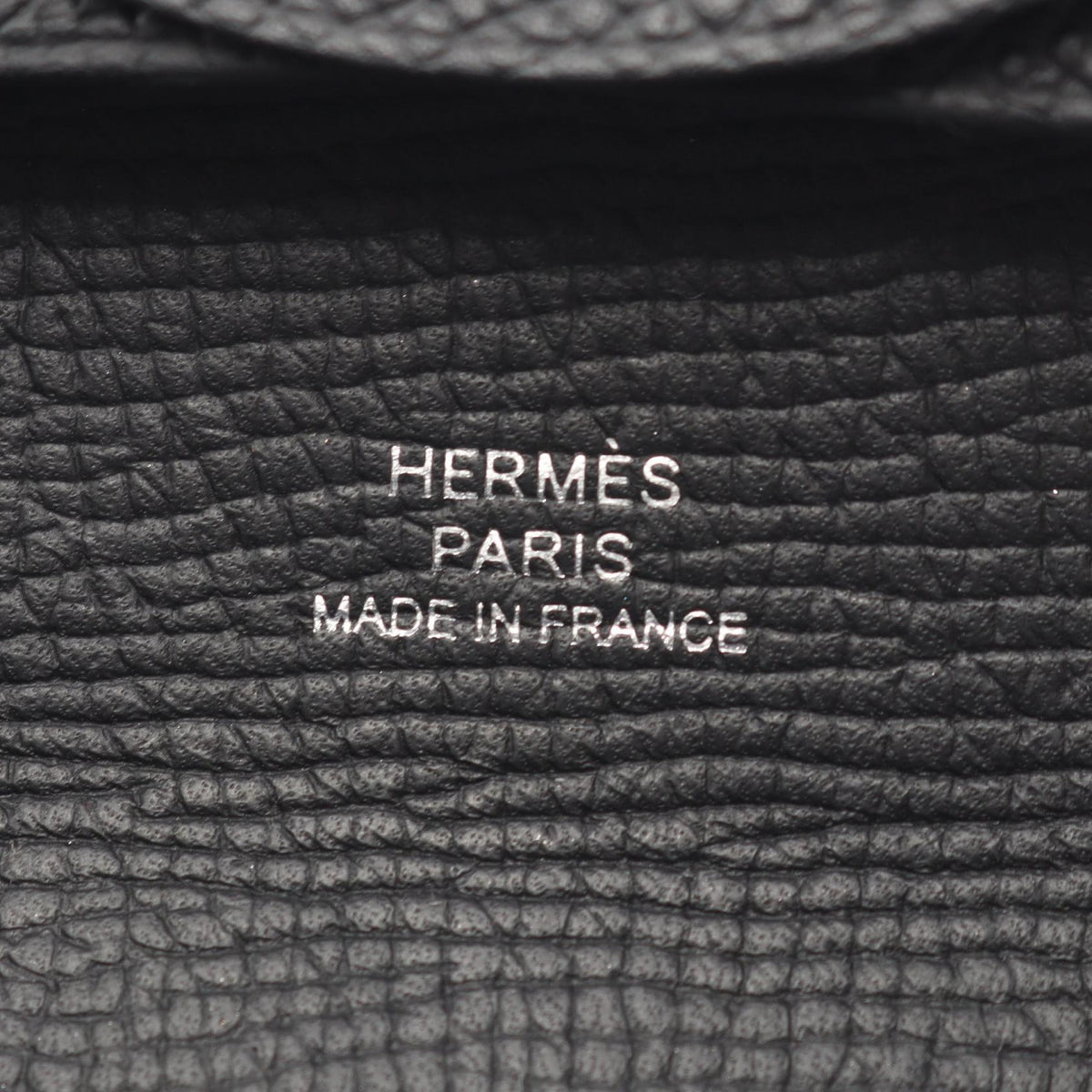HERMES Bastia coin purse Black Epsom Other Epsom 2104102539234