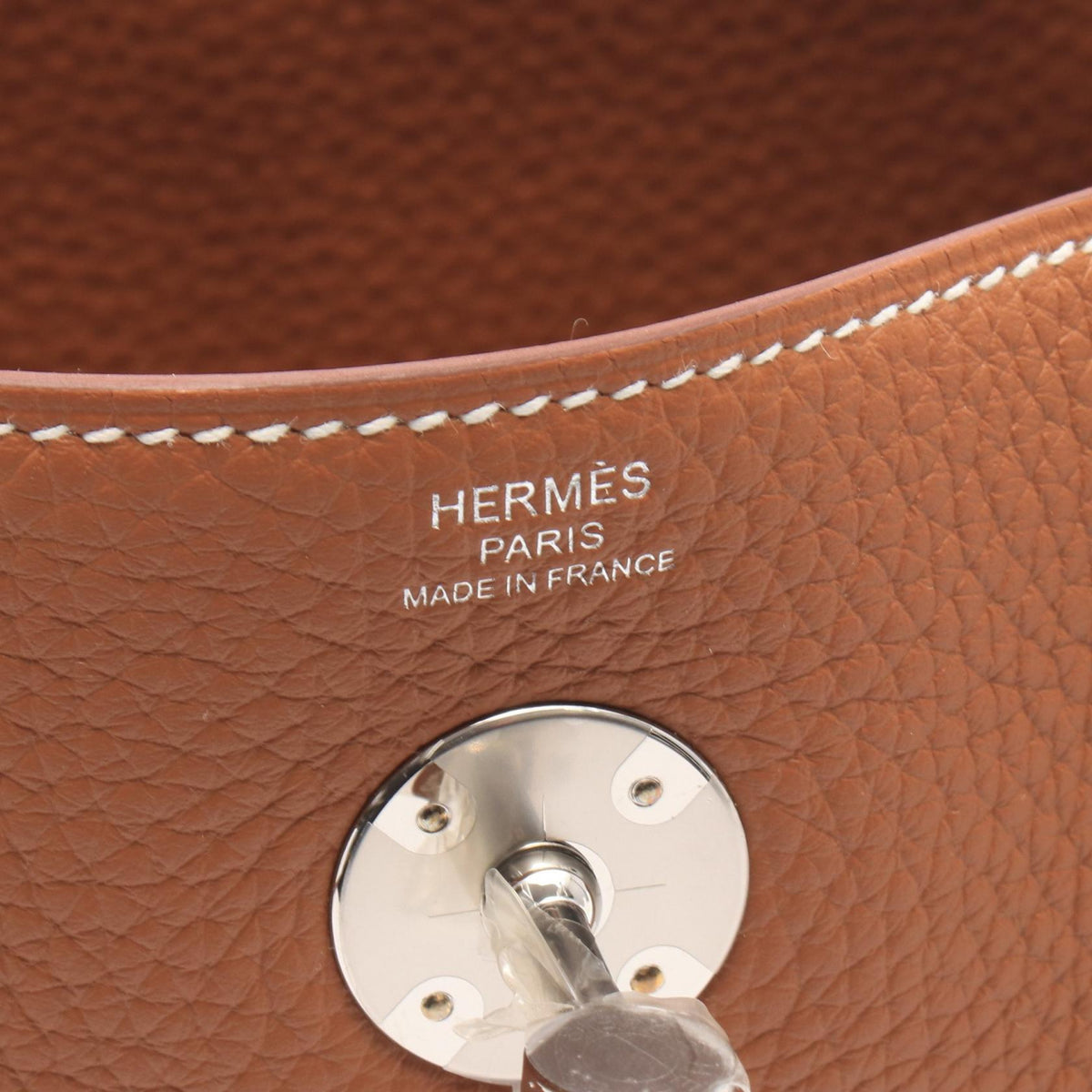 HERMES Lindy 26 Shoulder BagGold Gold Brown Taurillon Clemence leather Taurillon Clemence 2106800644012