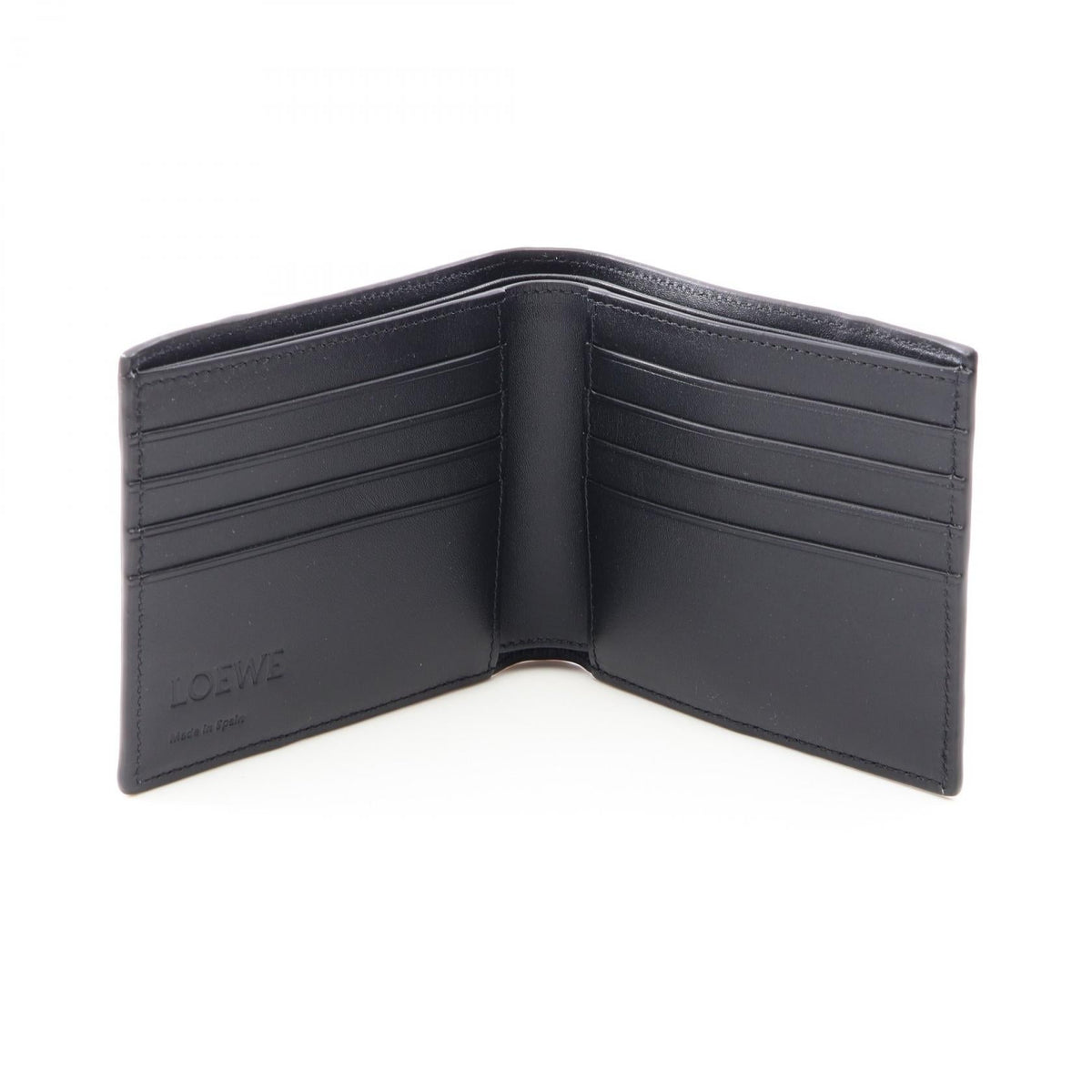 LOEWE PUZZLE EDGE BIFOLD Bi-fold wallet Black leather C510302X231100 2101220148539