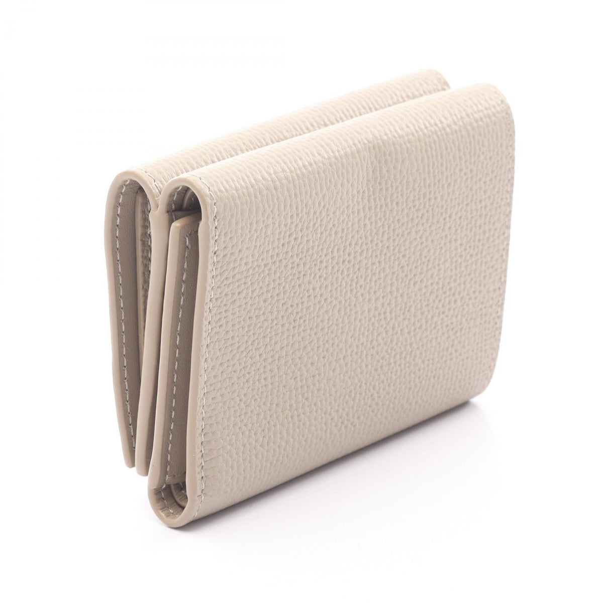 LOEWE Anagram Trifold Wallet Tri-fold wallet Beige leather C821TR2X165541 2101220148638