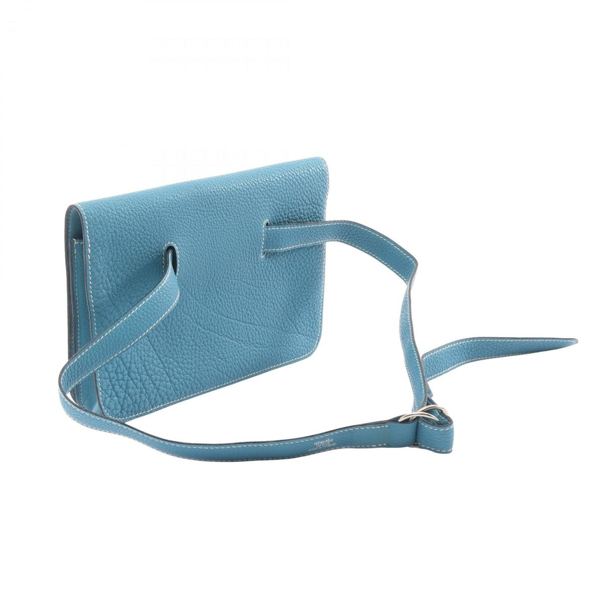 HERMES Dogon Posh Blue Jean Waist bag Body bag Blue Togo leather Other Togo leather 2104102537629