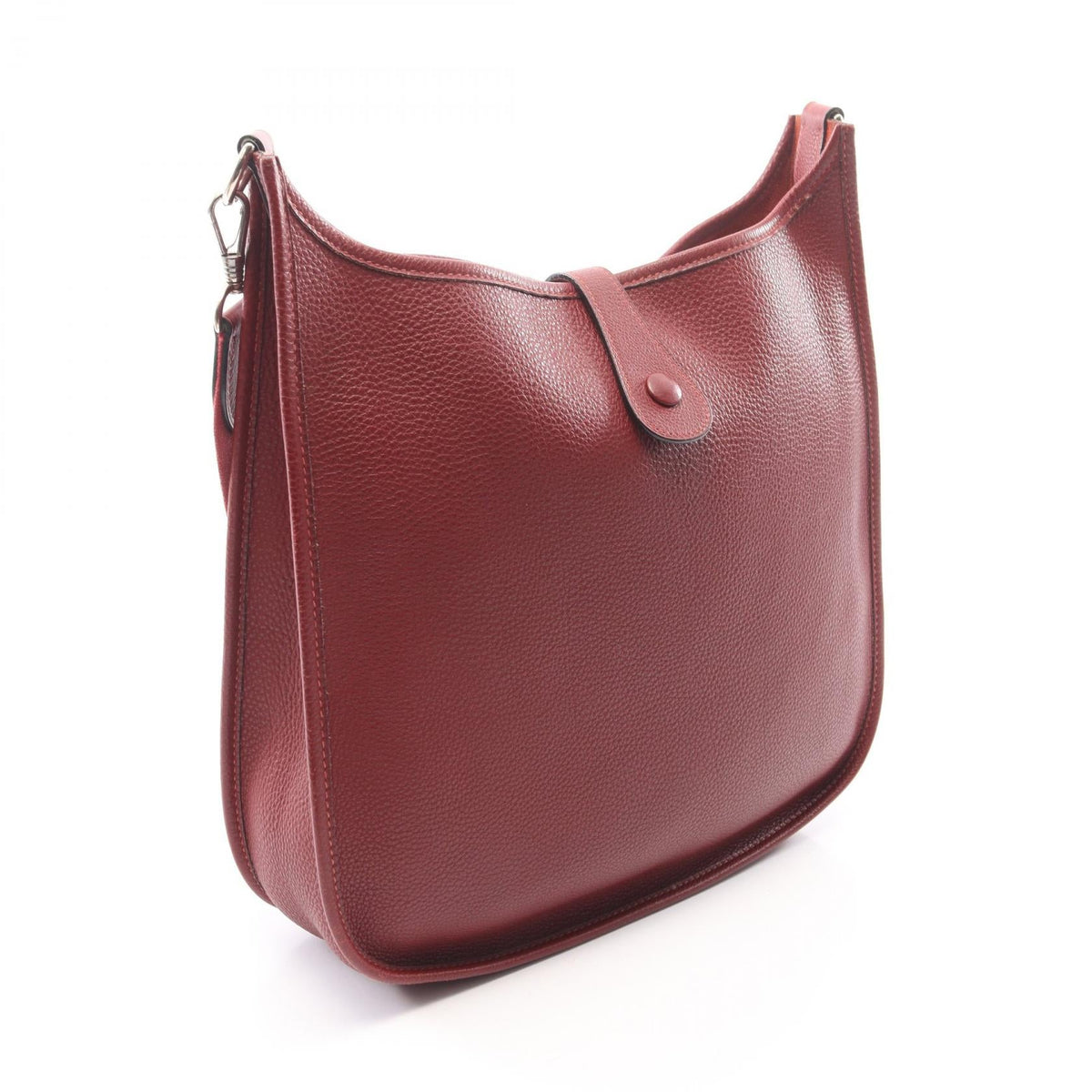 HERMES Evelyne 1 Anne PM Shoulder BagBordeaux Bordeaux Bordeaux Taurillon Clemence Other Taurillon Clemence 2100301255203