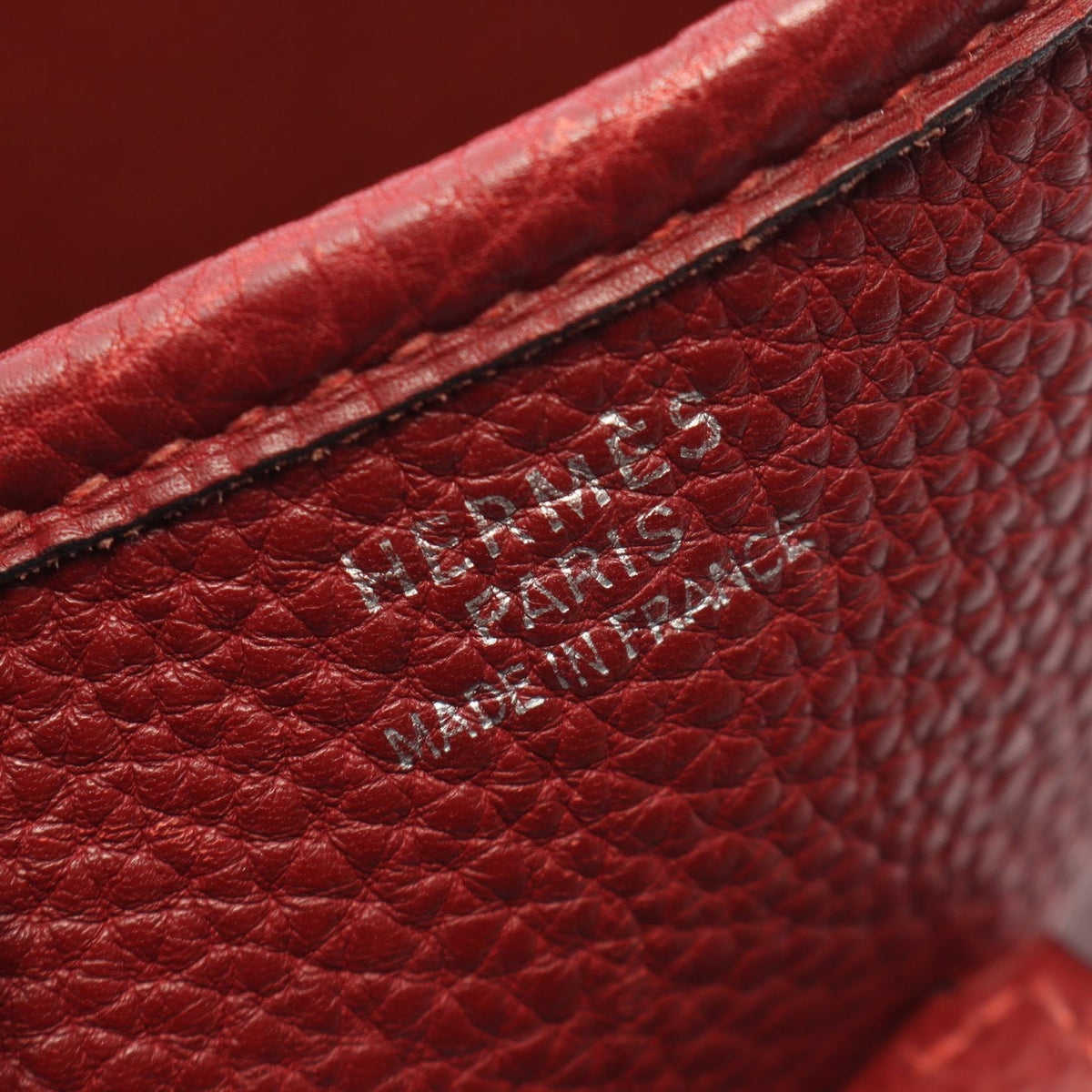 HERMES Evelyne 1 Anne PM Shoulder BagBordeaux Bordeaux Bordeaux Taurillon Clemence Other Taurillon Clemence 2100301255203