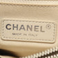 CHANEL Black Matelasse Antique Silver Hardware 2-Way Bag leather 2101220136383