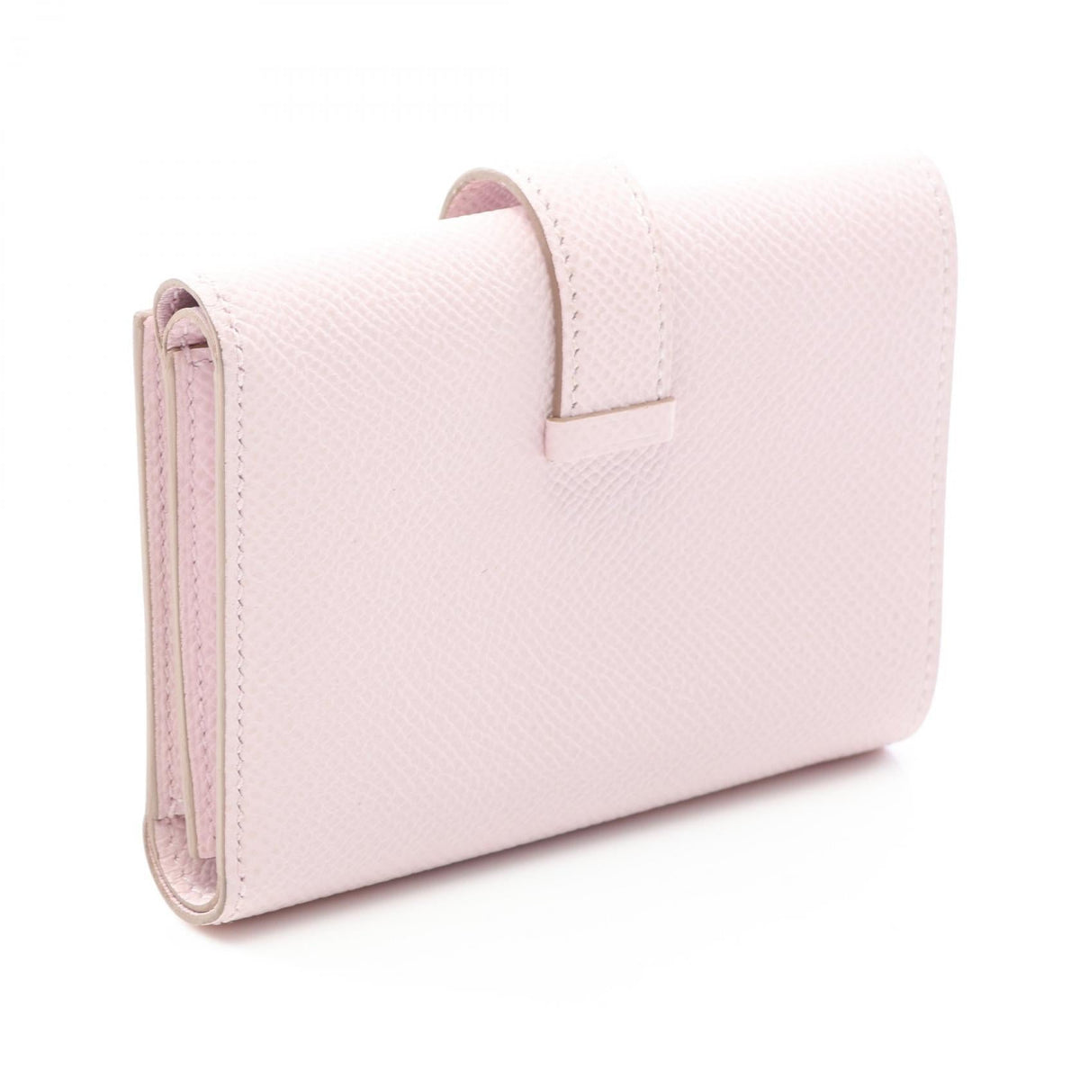 HERMES Bearn Combination Mauve Pale Tri-fold wallet Purple Epsom Other Epsom 2101220137052
