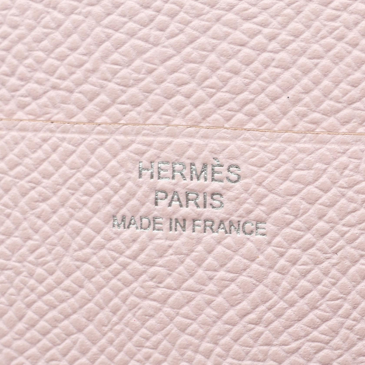 HERMES Bearn Combination Mauve Pale Tri-fold wallet Purple Epsom Other Epsom 2101220137052