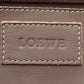LOEWE Anagram punching Tote Bag Beige leather 2101220140953