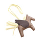 HERMES Rodeo Pegasus PM in Grey Jaune, Milton Rouge charm Brown/Yellow Agneau milo Other Agneau milo / Swift leather 2101220141646