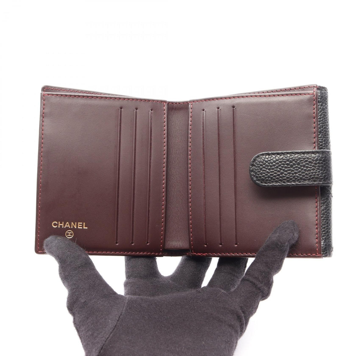 CHANEL Black Matelasse Grained Calfskin leather 2104102534758