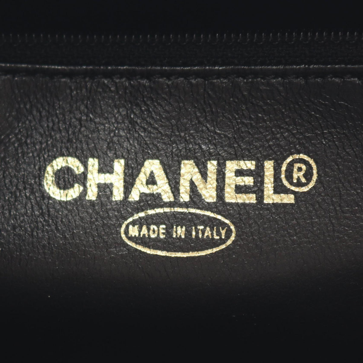 CHANEL Black Medallion tote Grained Calfskin leather 2101220142025