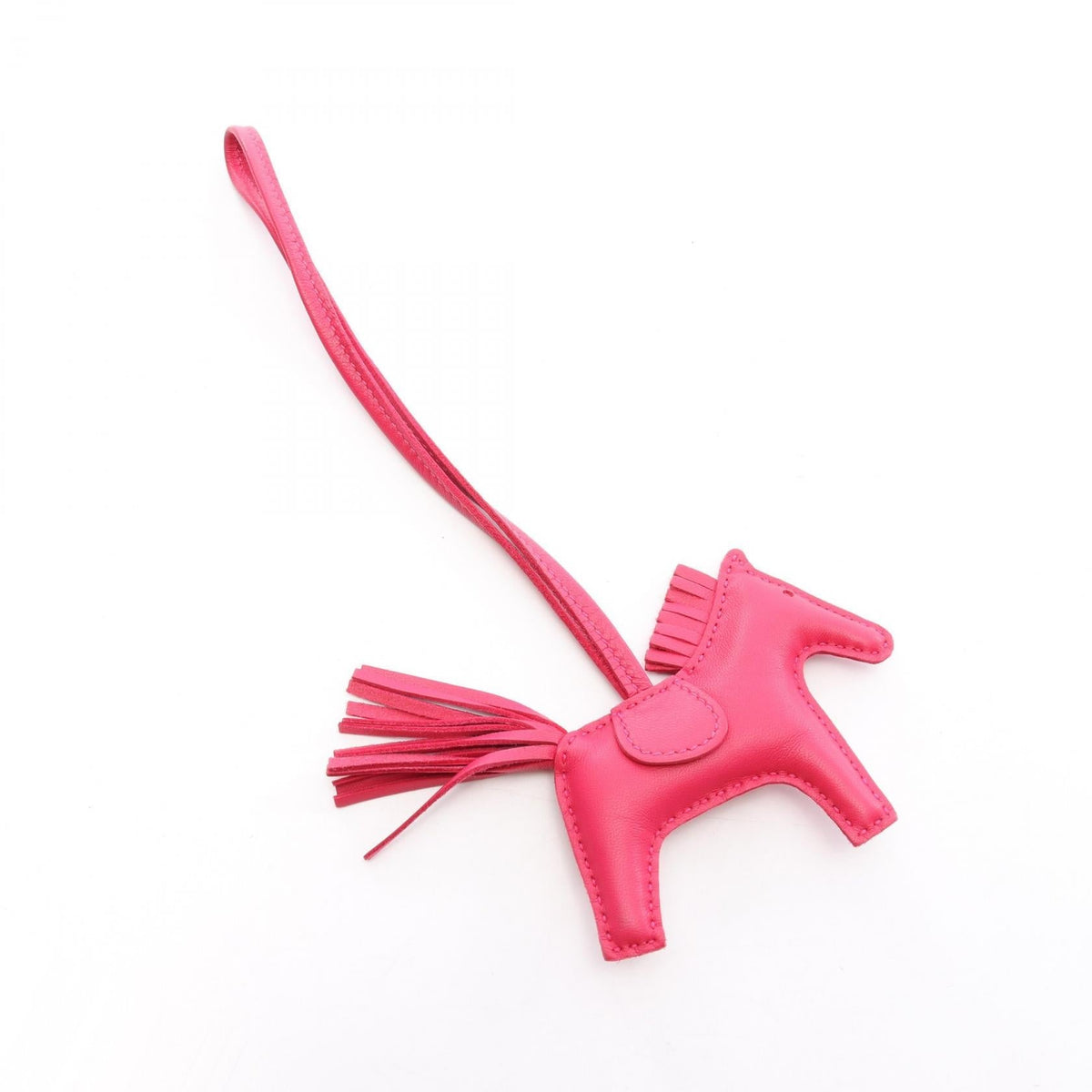 HERMES Rodeo PM Rose Mexico charm Pink Agneau milo Other Agneau milo 2104102526326