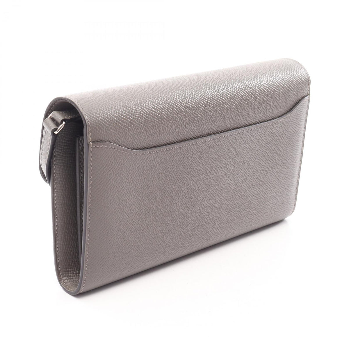 HERMES constance long to go Shoulder Bag Gray Epsom Other Epsom 2106800641592
