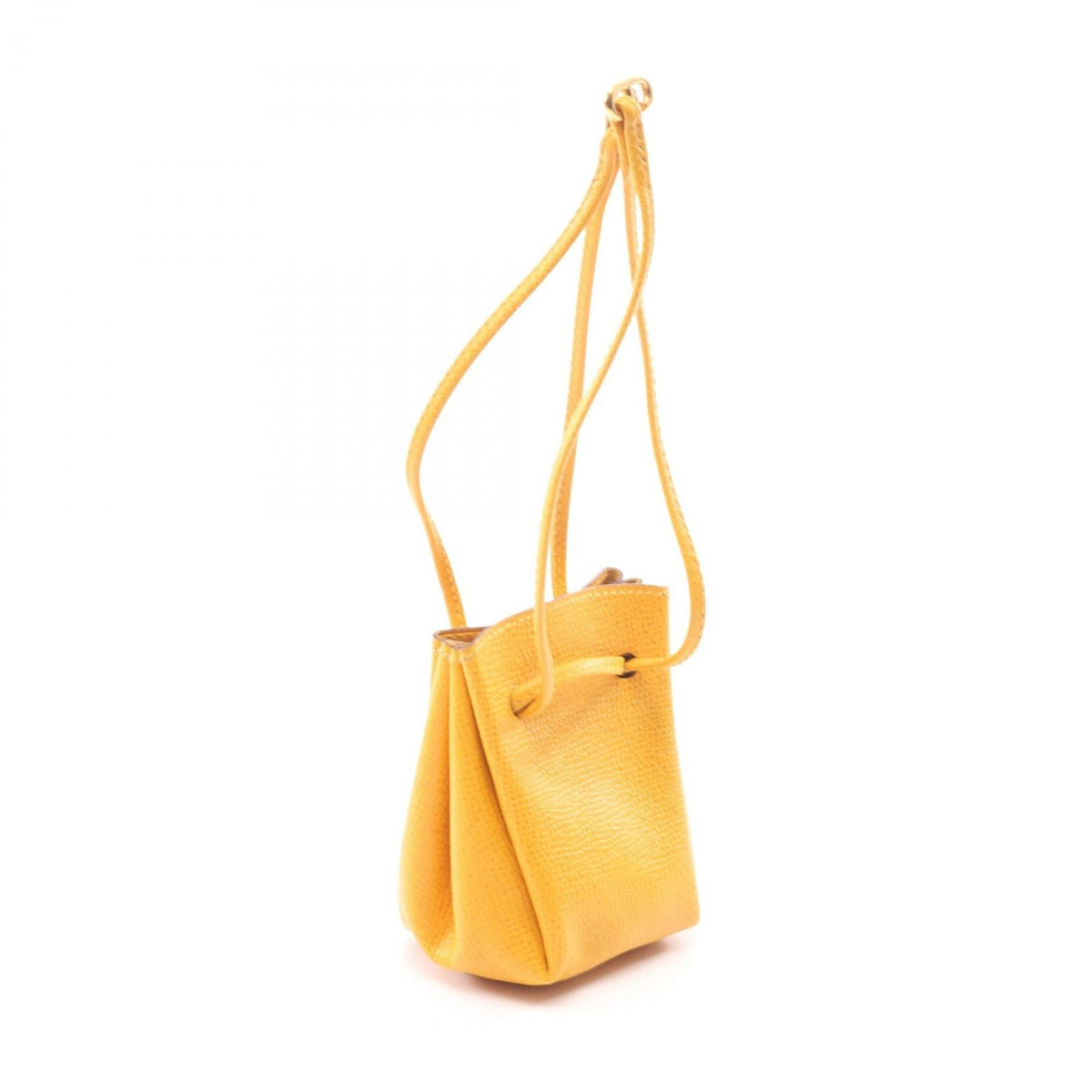 HERMES Vespa Jaune Pouch Yellow Courchevel Other Courchevel 2104102533997