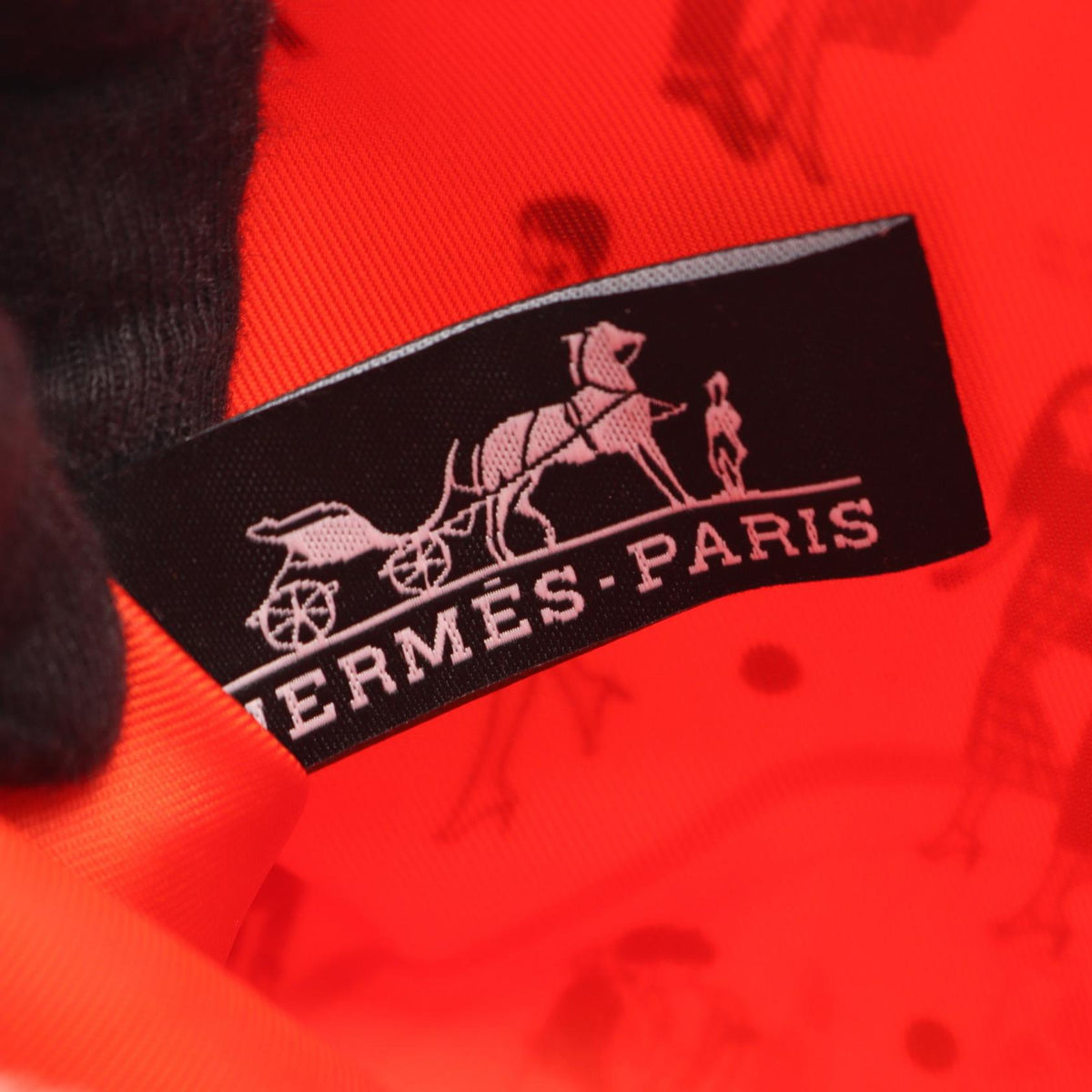 HERMES Silky Pocket Ex-Libris Parisienne PouchNata Nata Beige/Brown/Multicolor/Sesame silk silk 2100301256439