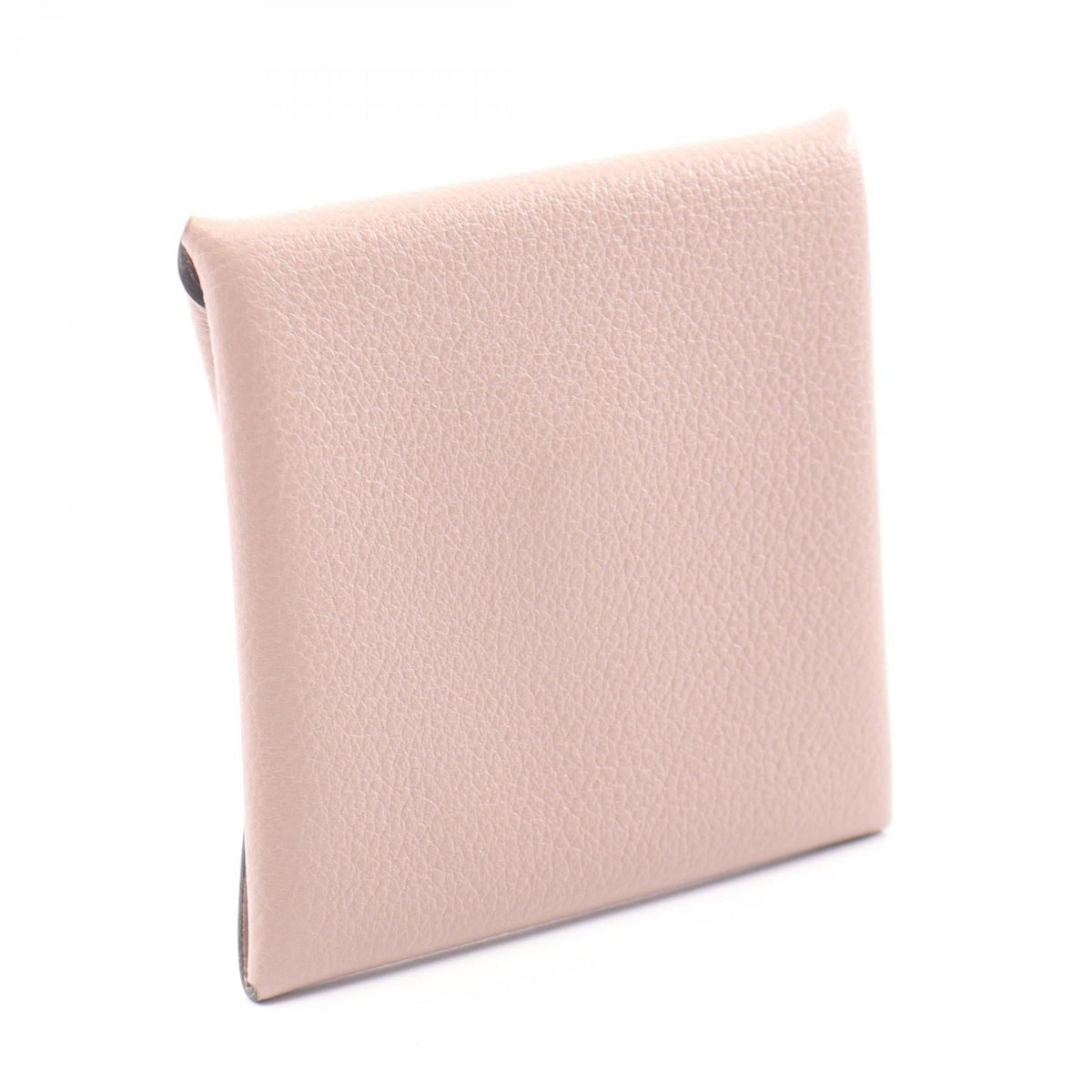 HERMES Bastia Glycine coin purse Pink Evercolor leather Other Evercolor leather 2100301256422