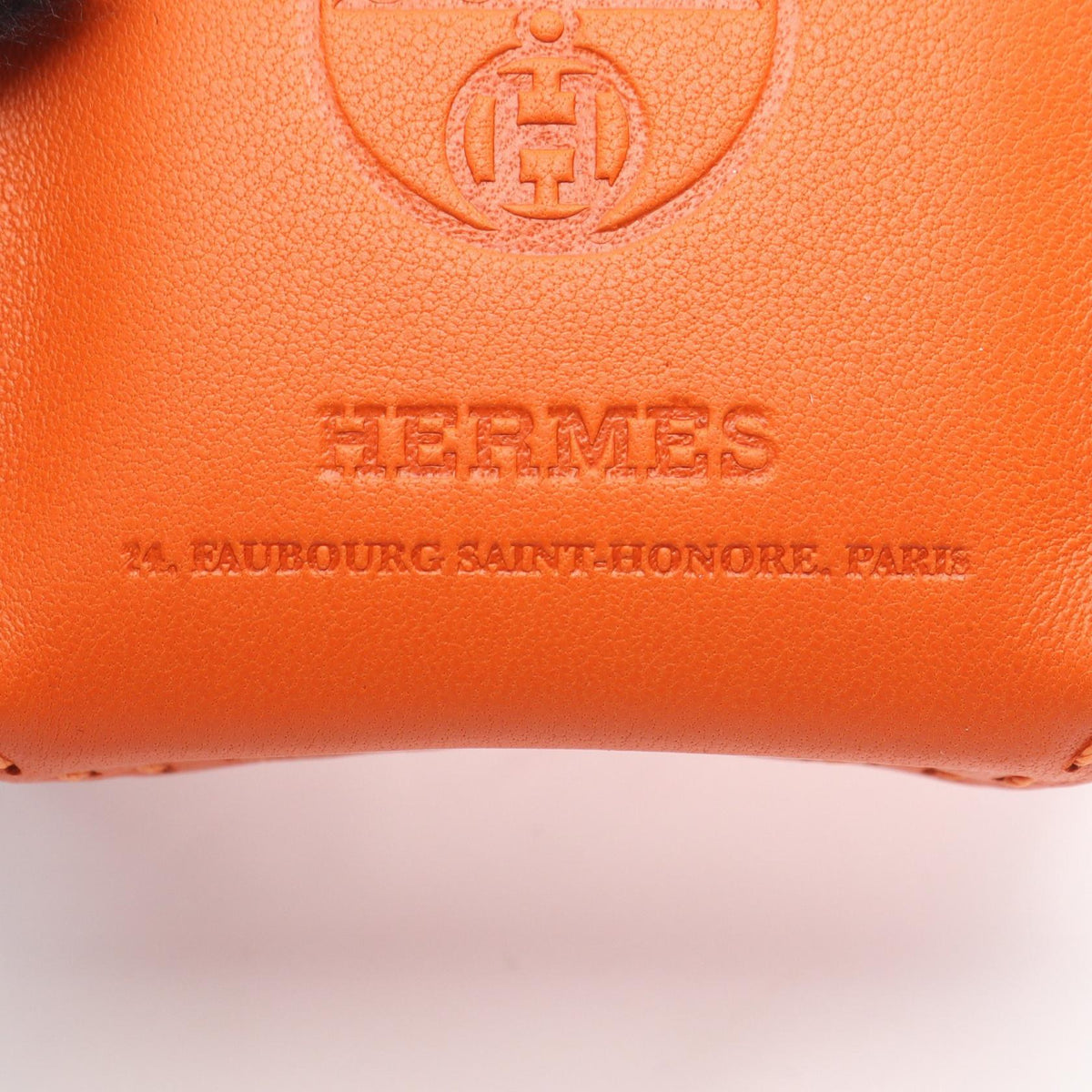 HERMES Sac Orange Feu Gold charmOrange Orange Orange/Brown Agneau milo Other Agneau milo 2107400260466