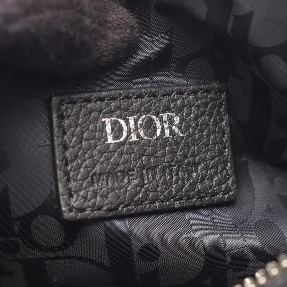 Dior Roller bag mini 2WAY Handbag Black/Multicolor leather 2101220124298