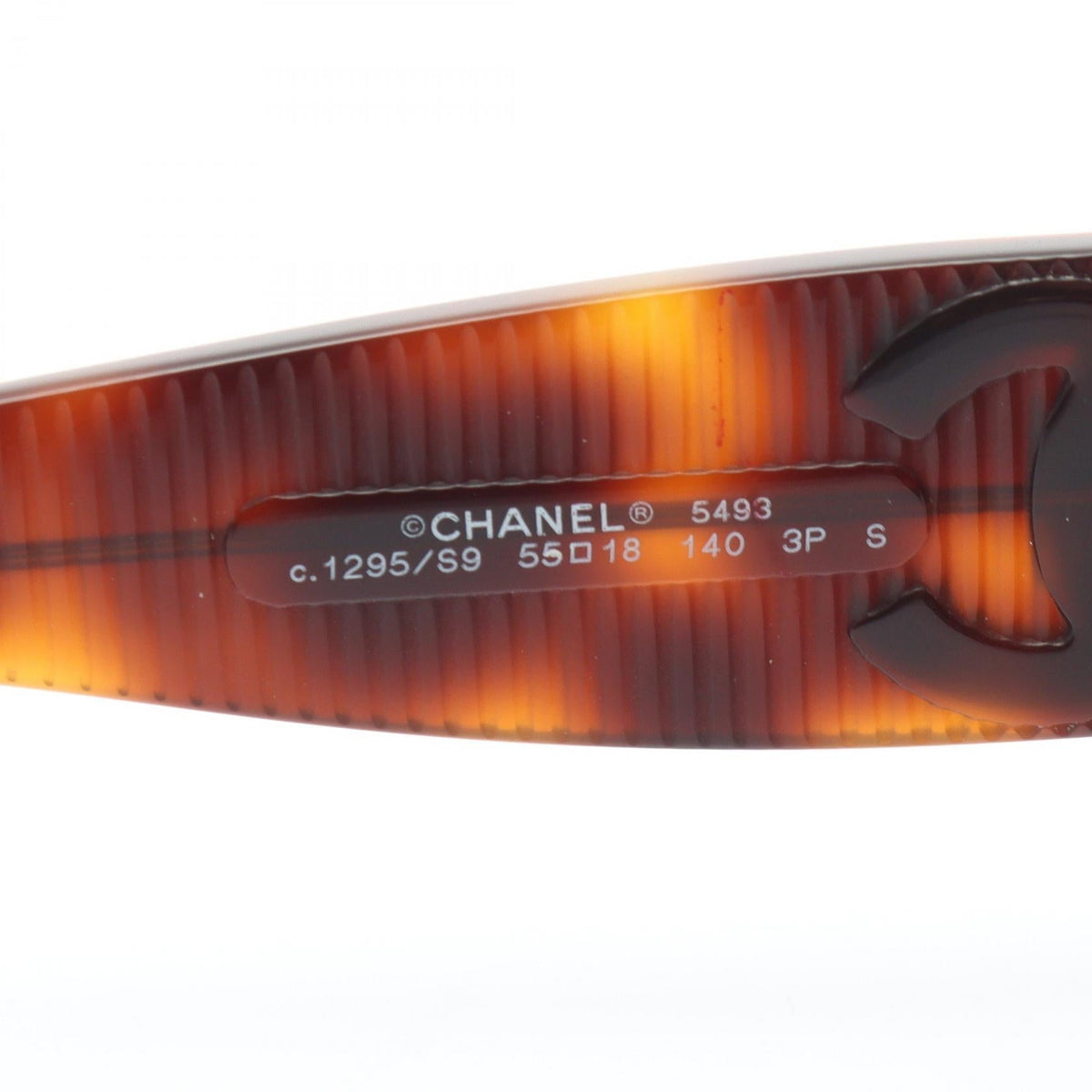 CHANEL Brown Rectangle COCO Mark Gradient Lens Tortoiseshell Pattern Other Plastic 2101220147006