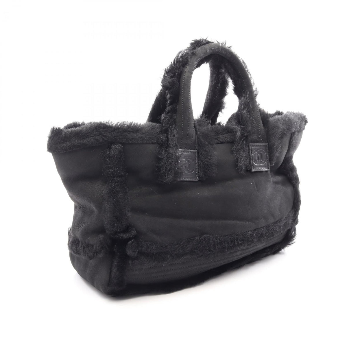 CHANEL Black Sports line Other Suede fur 2101220138332