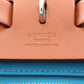 HERMES Aerbag Zip PM Blue de galice 2WAY Handbag Blue/Brown Toile officier Other Toile officier / Vache leather hunter 2101220162511