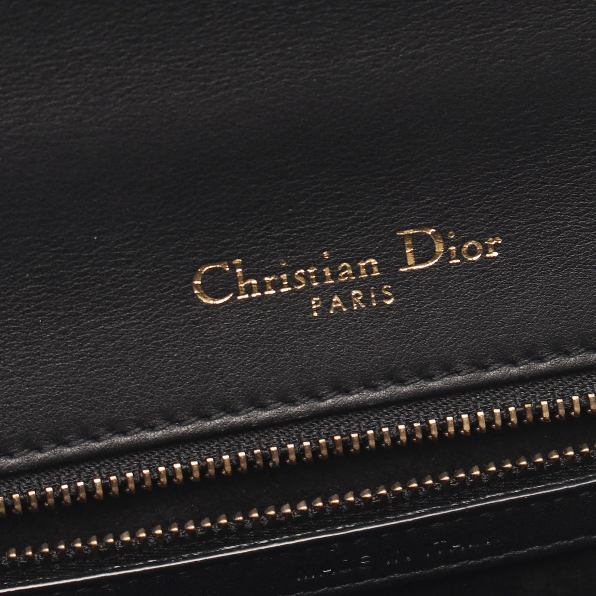 Dior DIORAMA Studs Shoulder Bag Black leather 2101220130077