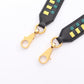 HERMES Bandouliere Tressage de Cuir Lime Vert Verte Shoulder strap Black/Green/Yellow Epsom Other Epsom 2104102525060