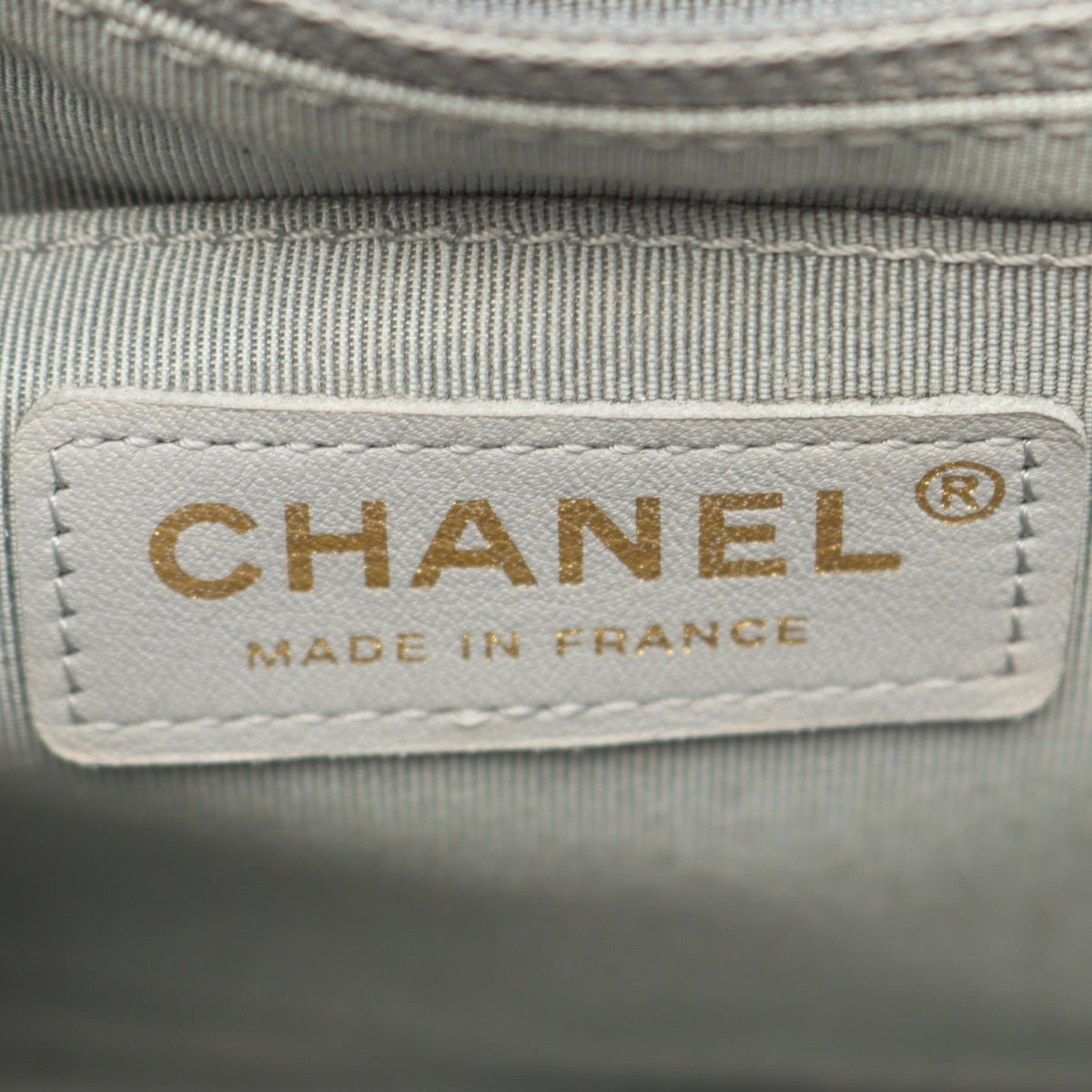 CHANEL Gray Matelasse Frill Lambskin (sheep leather) 2101219825571