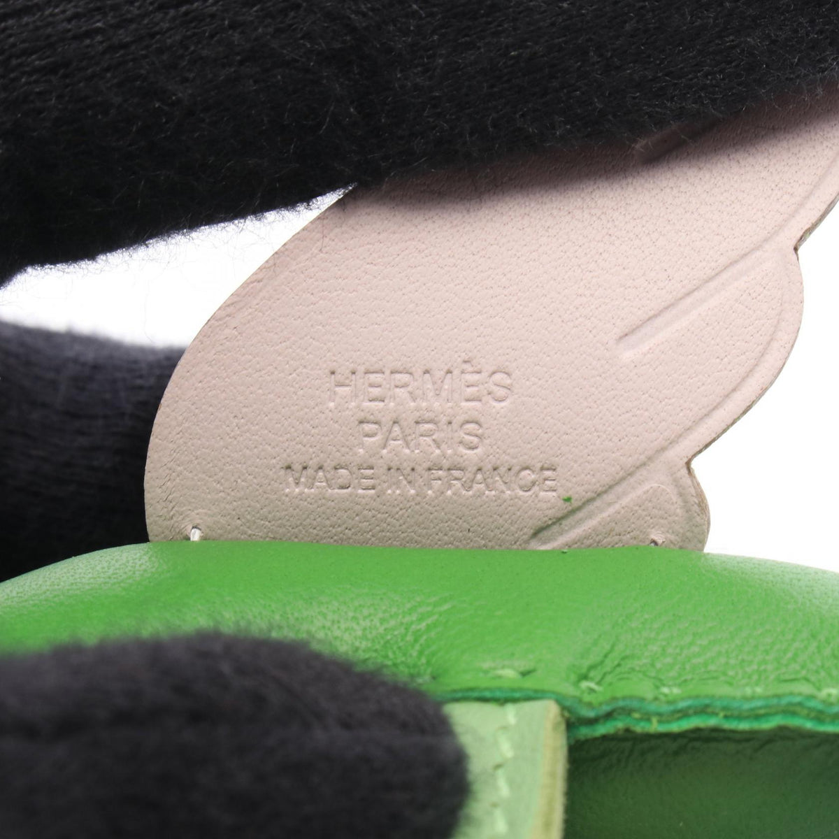HERMES Rodeo Pegasus PM Vert Yucca Vert Criquet Mauve Pale charm Green/Pink Agneau milo Other Agneau milo 2118300090077