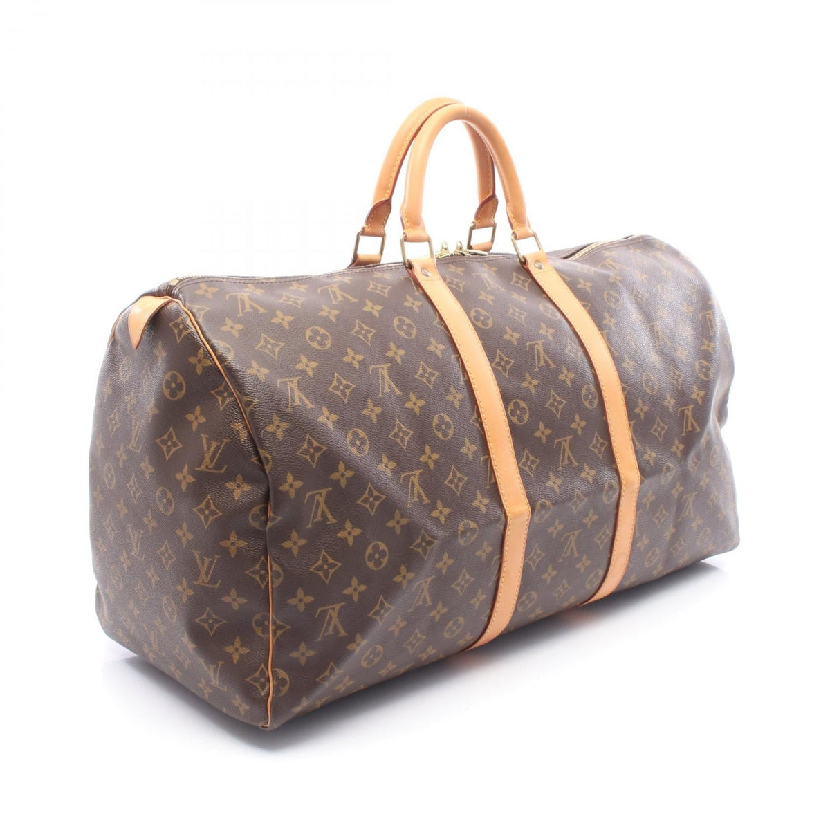 LOUIS VUITTON Keepall55 Brown Boston bag M41424 2101219860107