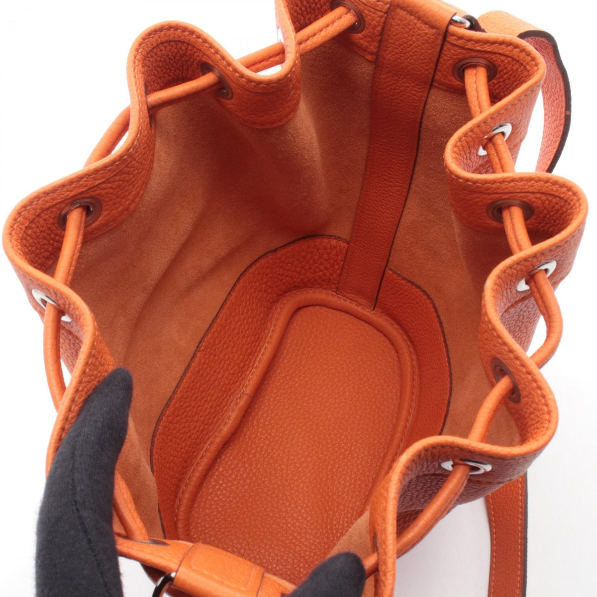 HERMES Market PM Shoulder BagOrange Orange Orange Togo leather leather Togo leather 2101219544267