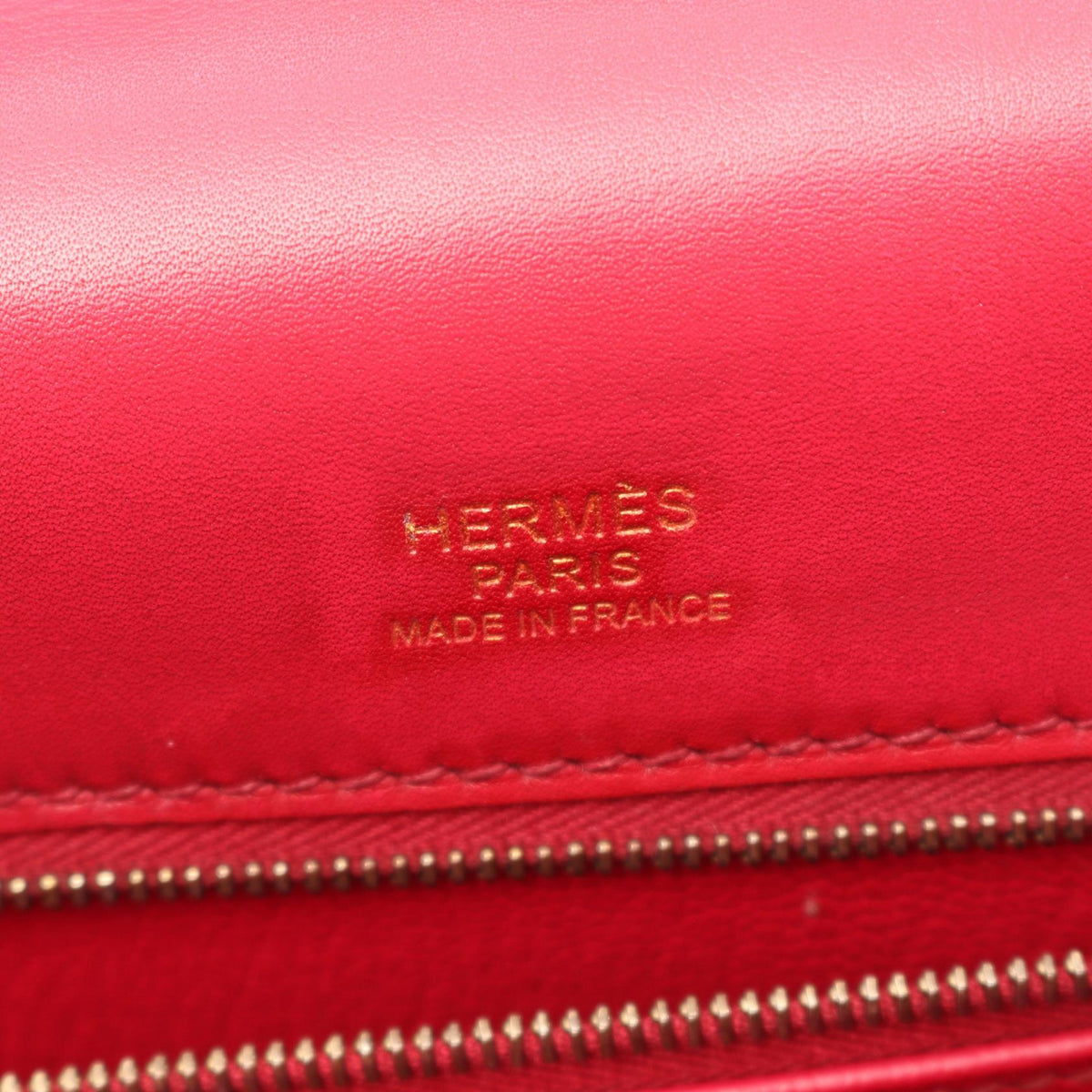 HERMES Kelly 32 Gillies Ruby, internal stitching, 2-way Handbag Pink Other Deract 2101219928371
