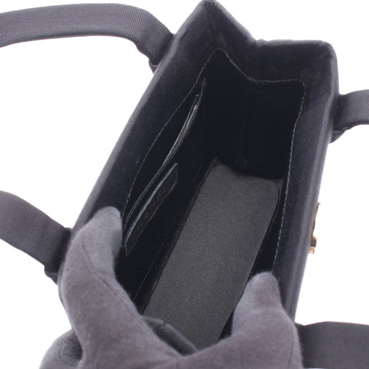 CHANEL Black COCO Mark canvas 2101220054809