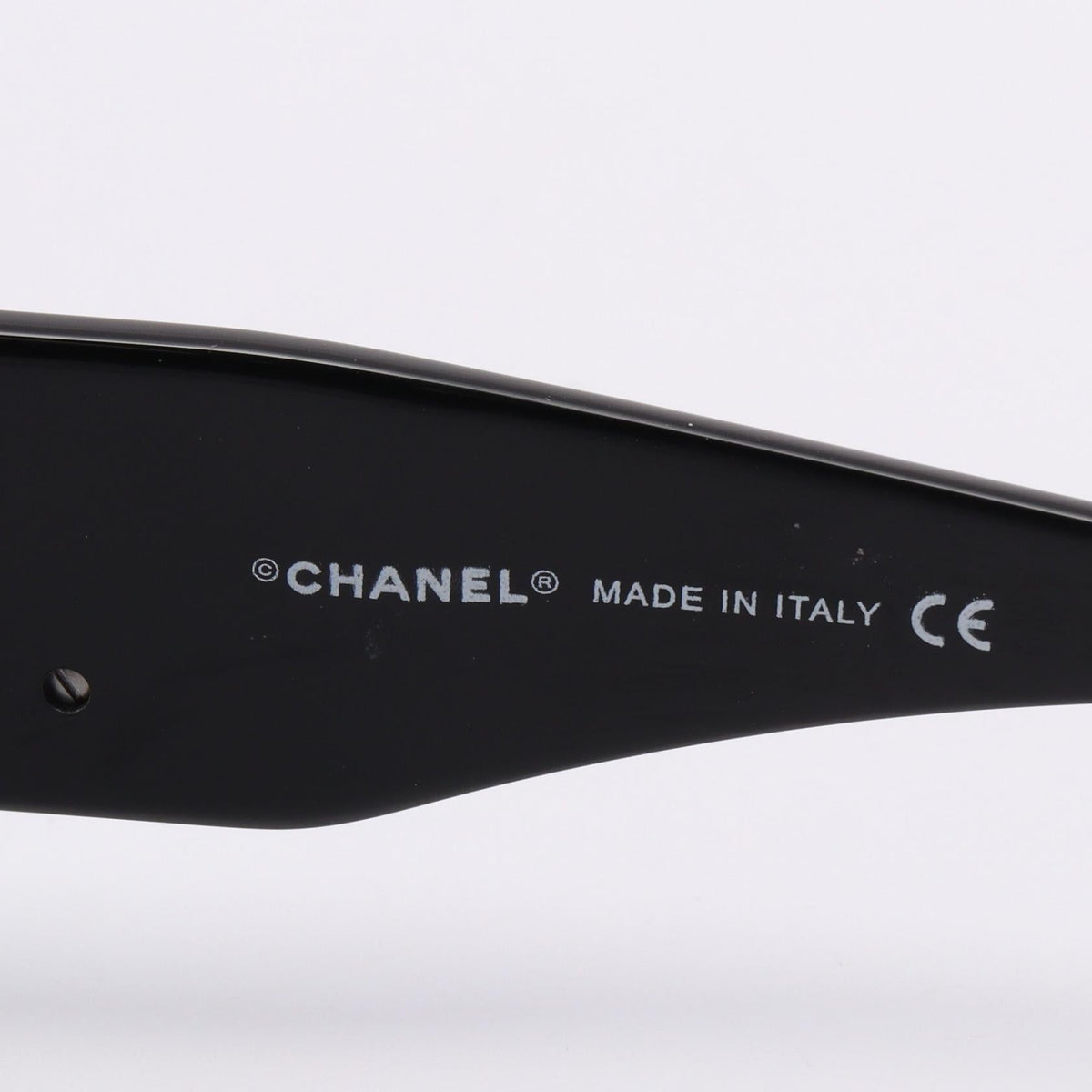 CHANEL Black/White Camellia COCO Mark Other Plastic 5113 A 2101220098414