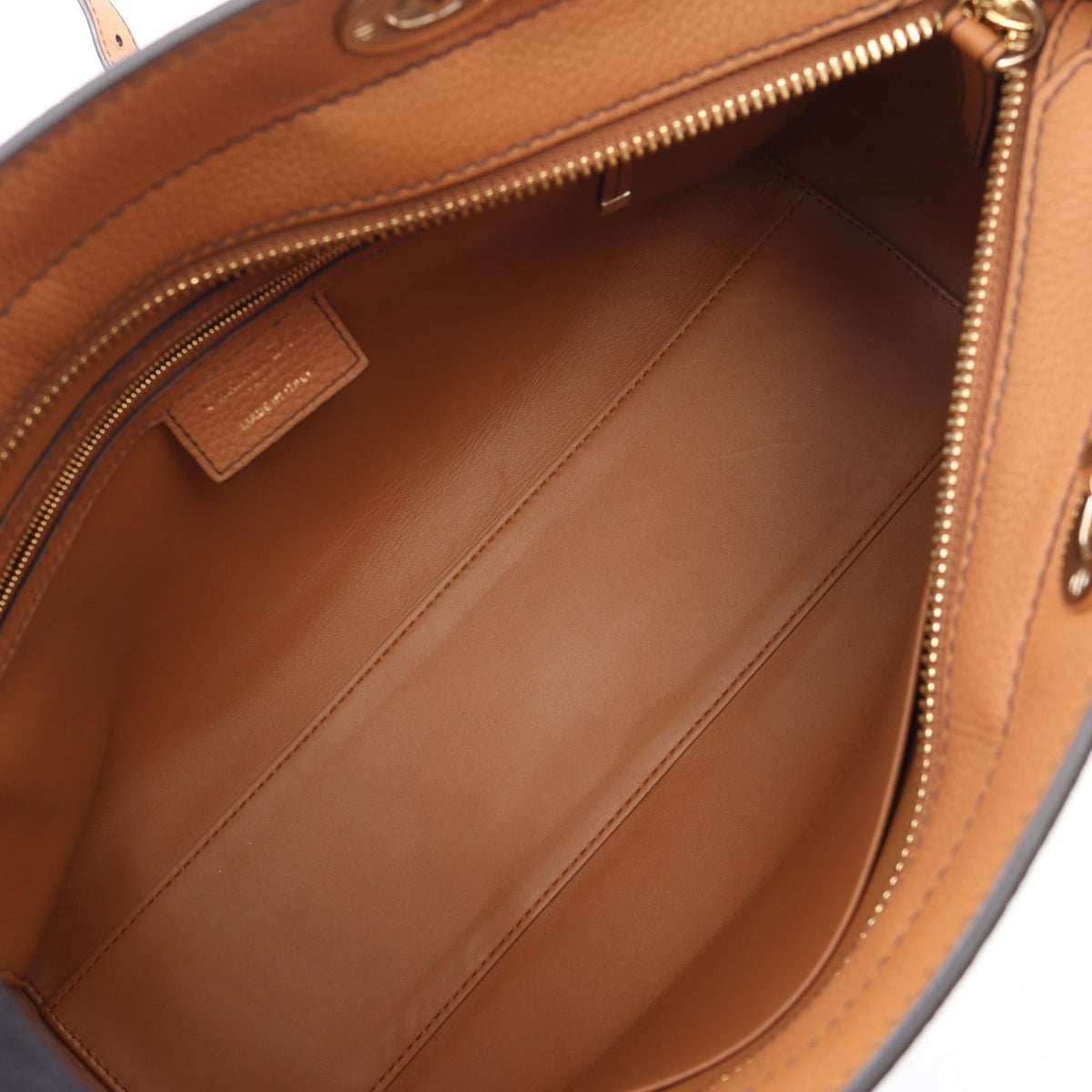 Dior Lady D-Sire Large 2WAY Handbag Brown leather 2101220160807