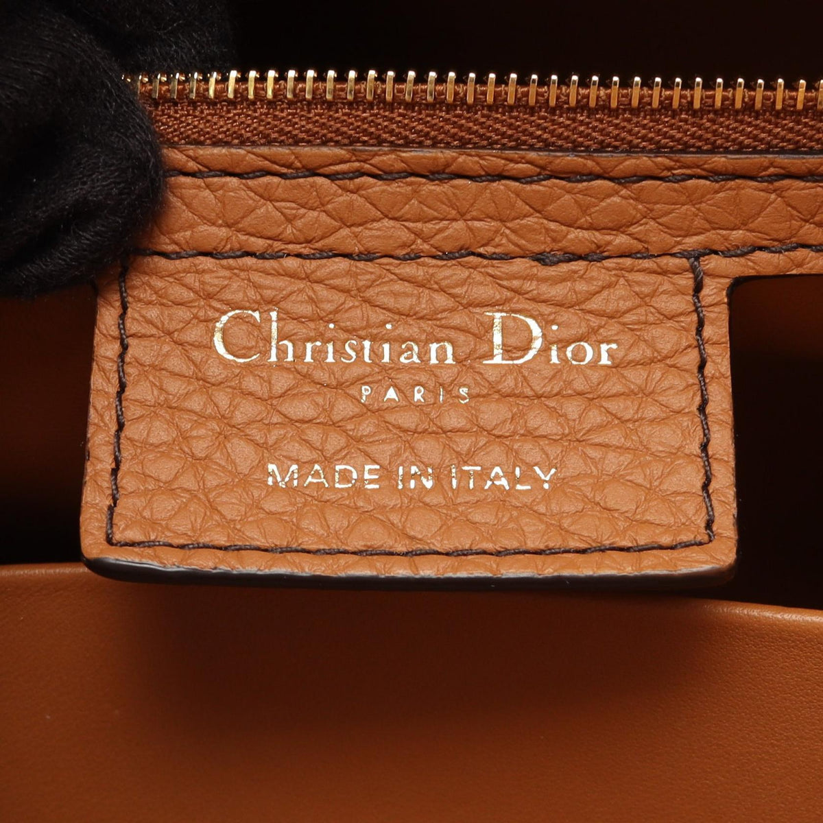 Dior Lady D-Sire Large 2WAY Handbag Brown leather 2101220160807