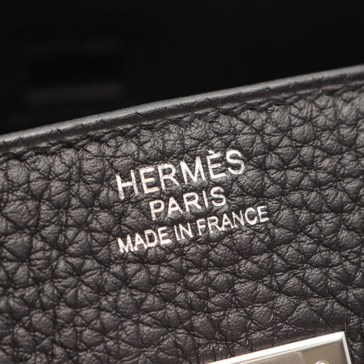HERMES Birkin 30 Handbag Black Togo leather Other Togo leather 2104102538176