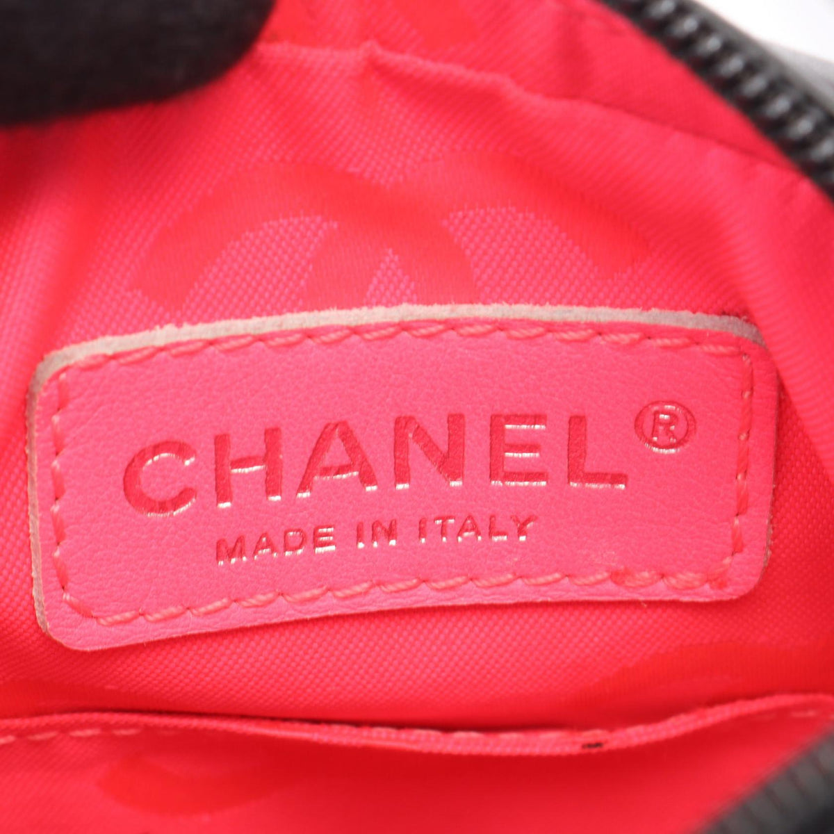 CHANEL Black Cambon Line Small leather A25177 2101220203740