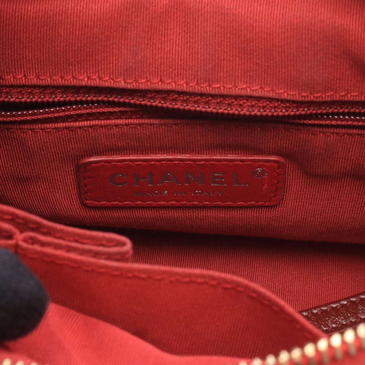 CHANEL Pink/Red/Bordeaux Gabriel De Chanel Small Hobo Suede leather A91810 2104102540995