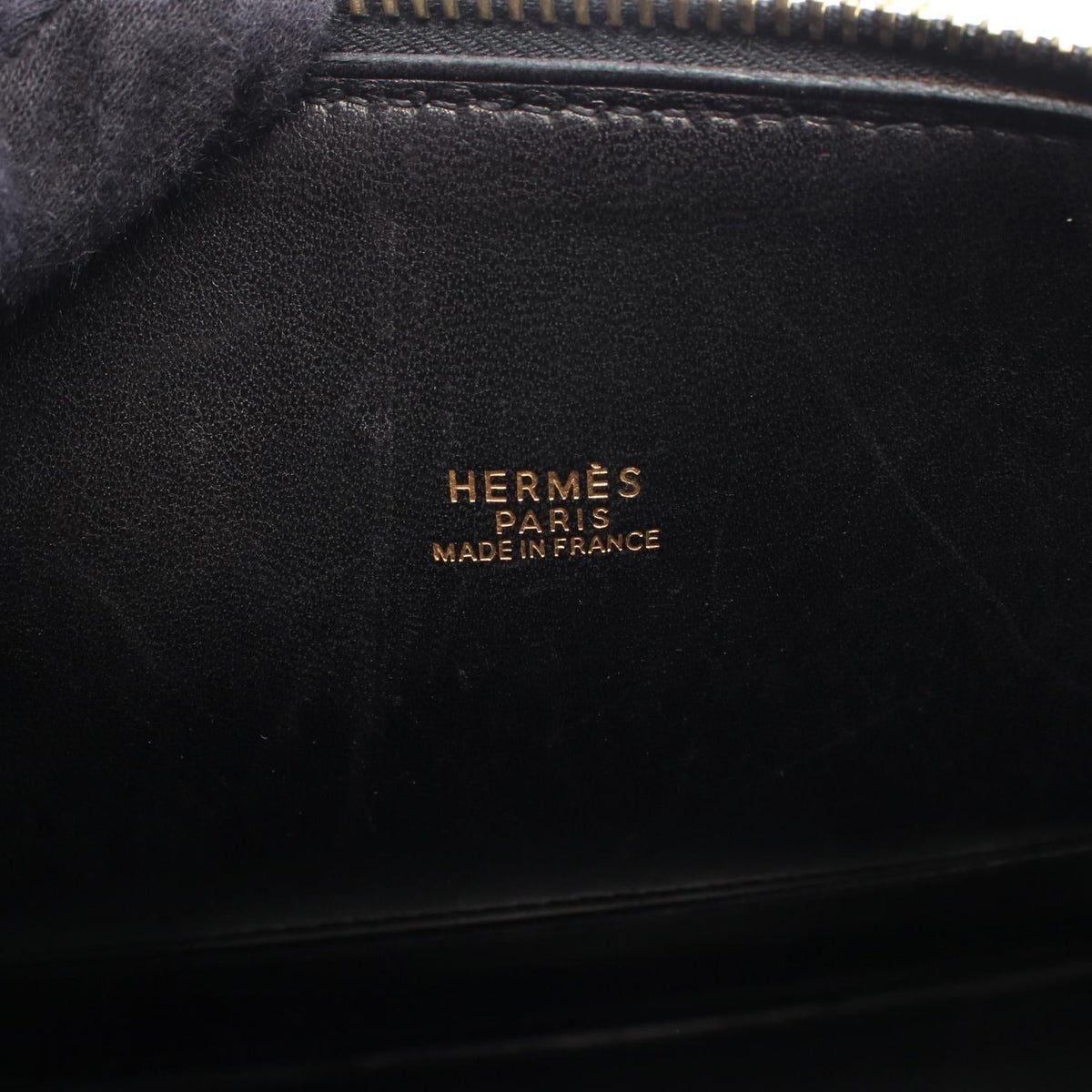HERMES Bolide31 2WAY Handbag Black Box calf leather Calfskin (cowhide) 2104102540926