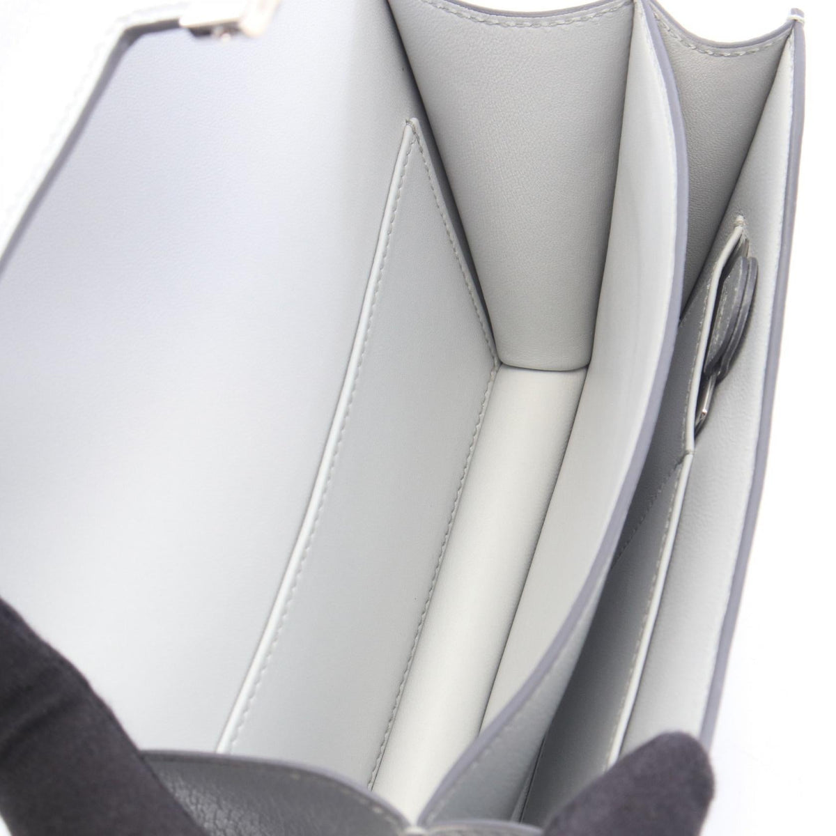 HERMES Constance 3 Mini Argent Shoulder Bag Silver Other Chevre Shamquila 2120300060578