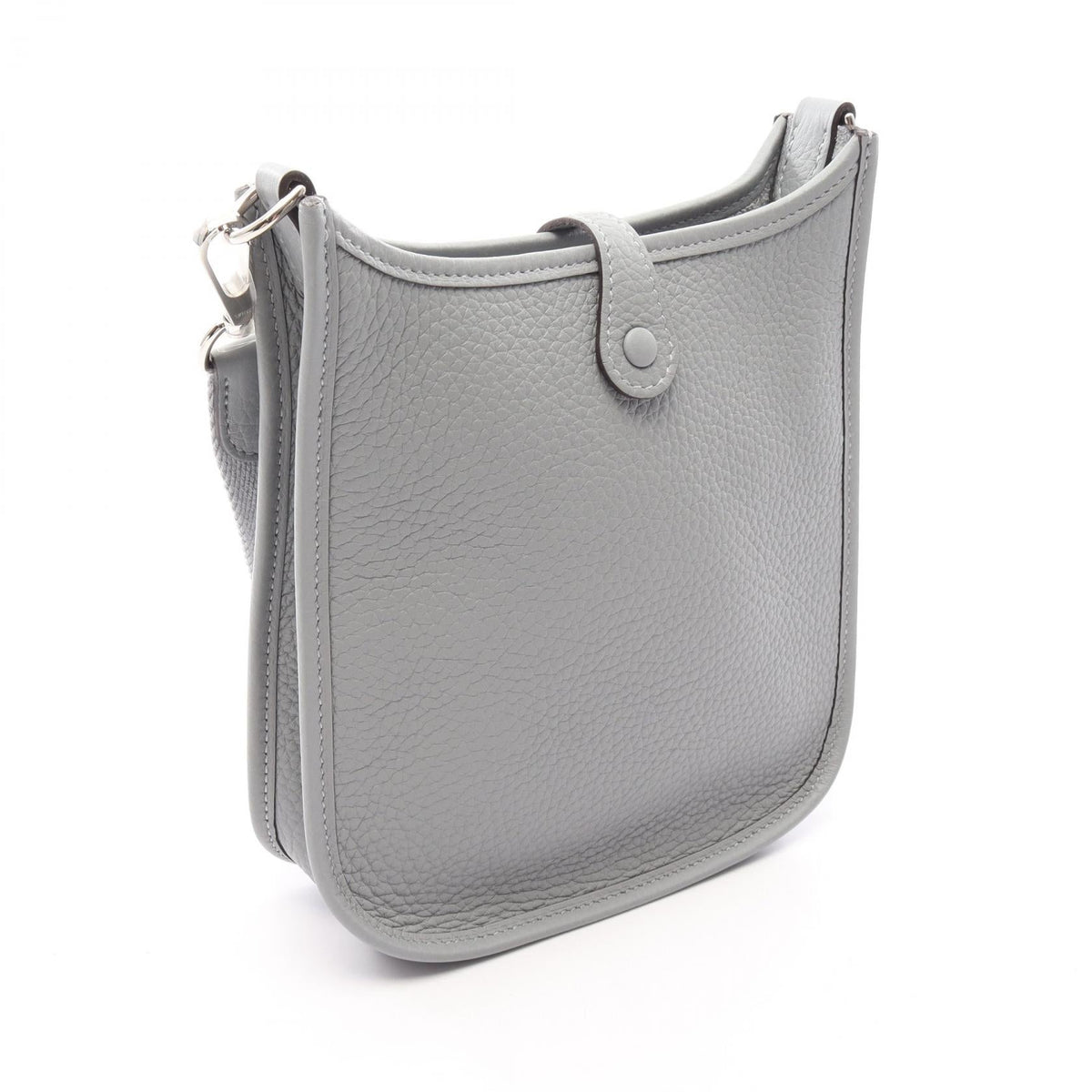 HERMES Evelyne Amazon TPM Gripantan Shoulder Bag Gray Taurillon Clemence Other Taurillon Clemence 2104102540155