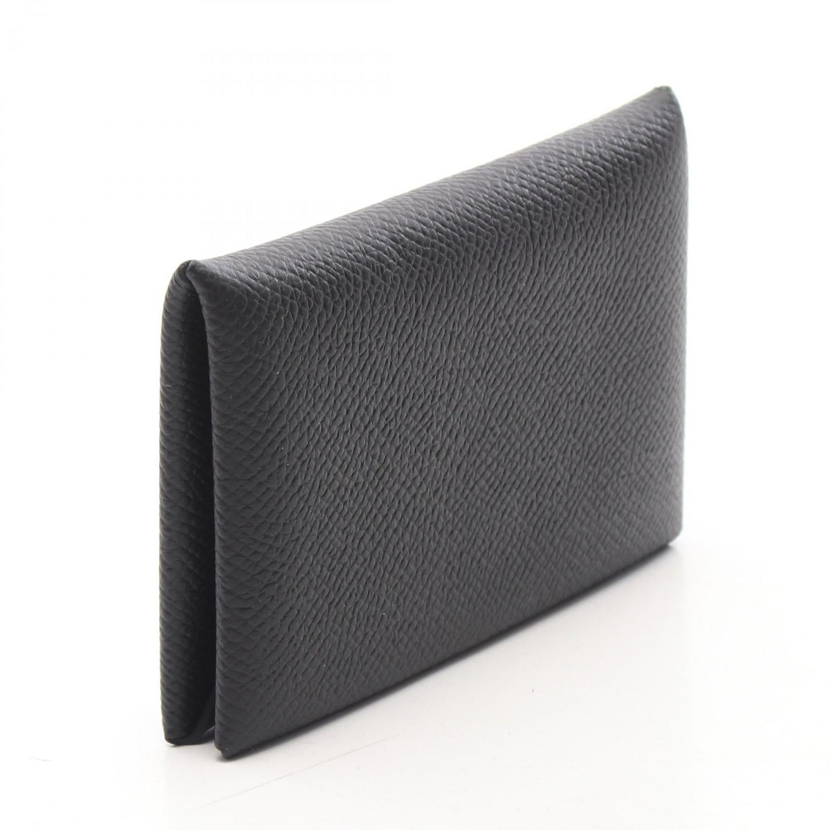 HERMES Calvi coin purse Black Epsom Other Epsom 2120300060516