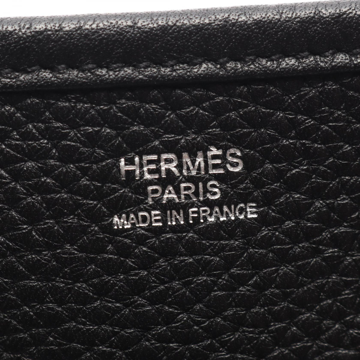 HERMES Evelyne 3 Trois GM Shoulder Bag Black Taurillon Clemence Other Taurillon Clemence 2101220204051