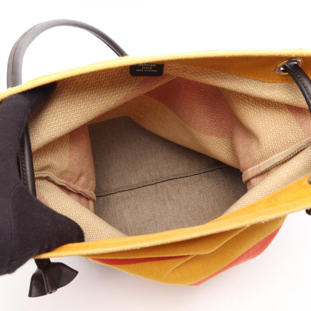 HERMES Sac Aline MM Shoulder BagEvennes Evennes Multicolor Rocabal Toile Chevrons canvas leather Toile Chevrons / Vaux Swift leather 2107601177143
