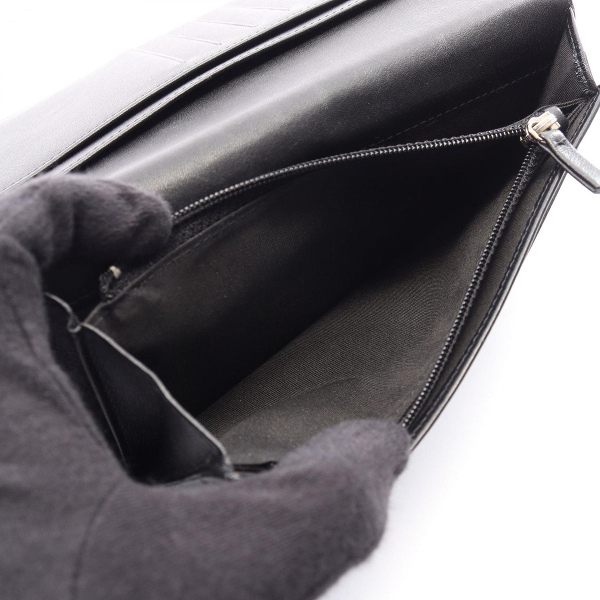 CHANEL Black COCO Mark Grained Calfskin leather 2101220206260